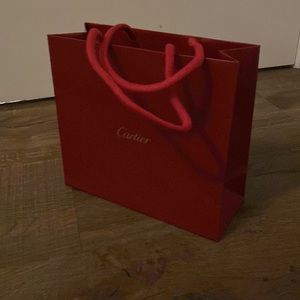 Authentic Cartier Shopping Bag